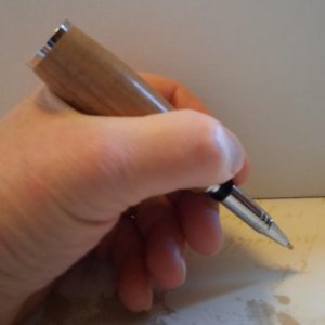 stylo en bois de bureau